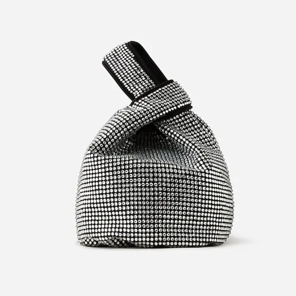 NWOT J. Crew Santorini bag with crystals